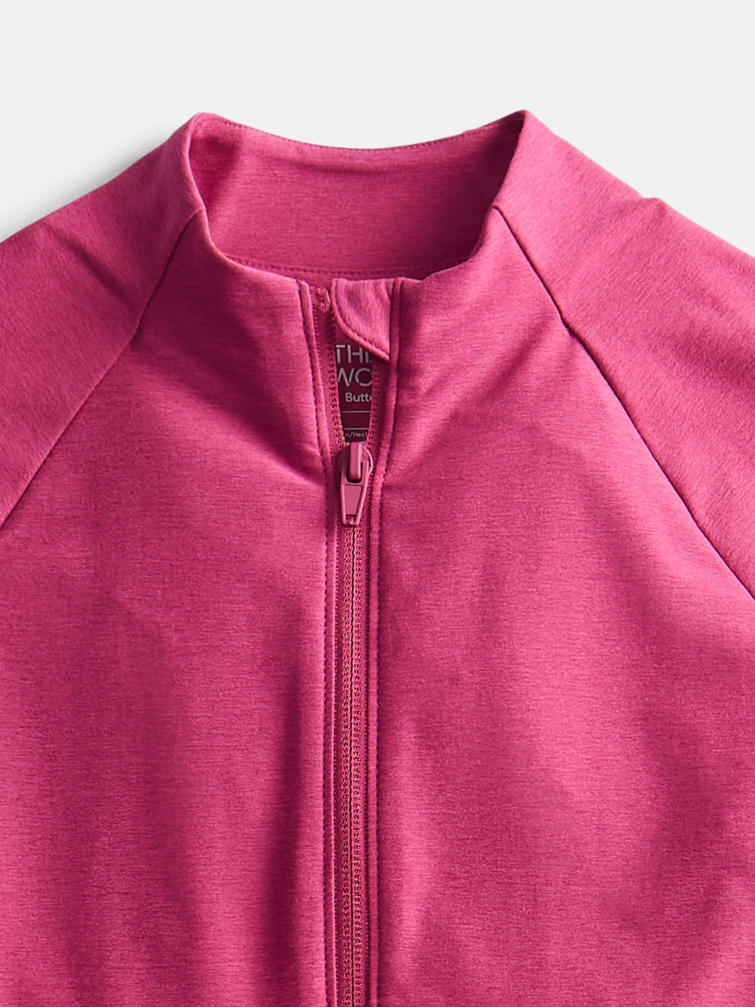 Athletic Works Girls ButterCore Full Zip Jacket, Sizes 4-18