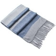 thumbnail image 6 of Alpine Swiss Mens Scarf Soft Knit Winter Scarves Plaid Striped or Solid Neck Covering Long Warm Stylish, 6 of 8