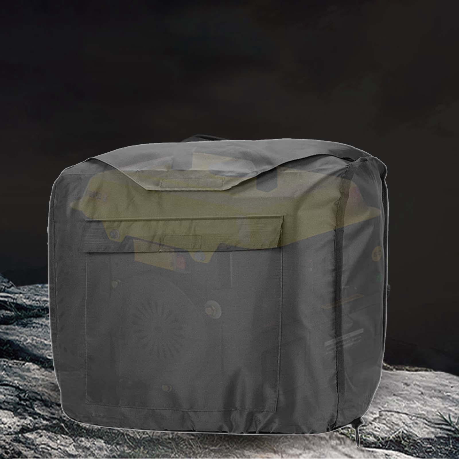 Housse De Générateur étanche - Protection Contre La Pluie, Neige, UV - Taille Universelle - Noir - Pour Usage Intérieur/extérieur - 4