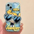 thumbnail image 3 of Funda + Soporte Para Gafas Compatible Para Samsung A14 A13 A12 A53 A04 A52 A51 A54 A23 A22 A32 A50 A30S A30 A04S A04E De Teléfono De Dibujos Animados Protección Suave Cubierta Trasera, 3 of 3