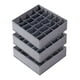 thumbnail image 1 of 3 divisores organizadores para cajones de ropa interior y calcetines, para armario de artículos del hogar. Gris, 1 of 9