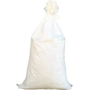 Sandbags for Flooding - Size: 18" x 30" - Color: White - Sand Bag - Flood Water Barrier - Water Curb - Tent Sandbags - Store Bags by Sandbaggy (25 Bags)
