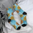 thumbnail image 5 of Logiee Sunflowers Print Adult Socks for Men & Women,Calf Socks, Ankle Socks,Boots Socks,Breathable Casual Sock,Unisex Crew Socks, 5 of 6