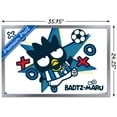 thumbnail image 3 of Hello Kitty and Friends: 21 Sports - Badtz-Maru Soccer Wall Poster, 22.375" x 34" Framed, 3 of 5