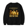 thumbnail image 2 of D'angelo Merch Rest In Peace Crewneck Sweatshirts Cosplay Unisex Fashion Long Sleeve Stylish Y2K Design Top, 2 of 6