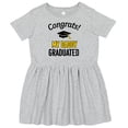 thumbnail image 3 of Inktastic Congrats My Daddy Graduated with Cap Girls Toddler Dress, 3 of 5