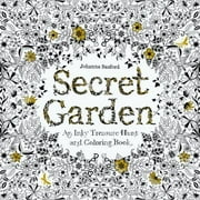 Pre-Owned Secret Garden: An Inky Treasure Hunt and Coloring Book for Adults (Paperback) 1780671067 9781780671062