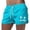 Sky Blue, variant on Kcolen Swim Trunks Men 9 Inch High Elastic Waist Beach Board Shorts Stretchy Upf Swimwear Summer Beach Swimwear