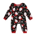 thumbnail image 1 of ITFABS Famille Pyjama de Noël, Tops à Manches Longues + Pantalon, 1 of 9