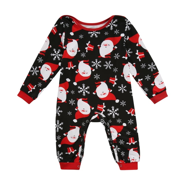 ITFABS Famille Pyjama de Noël, Tops à Manches Longues + Pantalon