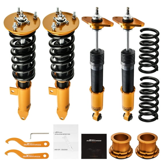 Maxpeedingrods Coilover Kits for Dodge Charger 06-10 & SRT-8 Adj. Height 2007 2008 2009 Shocks