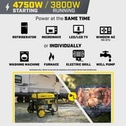 Champion 3800-Watt RV Ready Portable Generator with CO Shield® (CARB Compliant)