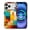 Color Blocks, variant on for iPhone 15 6.1",2-in-1 Case Compatible with MagSafe Shockproof Anti-Slip with Full-Body Protection Cover,Frosted Matte Textured Fashion Print Design for Girls Boys Dinosaur Fossil