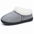 thumbnail image 5 of Taqqpue Cozy Slippers for Women Indoor and Outdoor Fuzzy House Shoes with Memory Foam,Closed Toe Slippers Loafers, 5 of 10