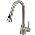 thumbnail image 3 of VIGO VG15003  Farmhouse Stainless Steel Kitchen Sink Faucet and Dispenser, 3 of 14