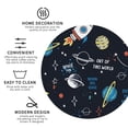 thumbnail image 4 of Bingfone Vintage Space Leather Drinks Coasters With Set Of 6,Suitable For Home Kitchen,Coffee Cup Coasters Home Gift, 4 of 9