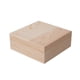thumbnail image 3 of Caja de madera con tapa para guardar recuerdos, decorativa y cuadrada, ideal para manualidades. 20cmx20cmx8cm, 3 of 9