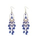 thumbnail image 1 of Sonducket Pendientes bohemios de moda para mujer, pendientes colgantes con cuentas coloridas y fáciles de usar Ropa, zapatos y accesorios Miscelánea azul, 1 of 6