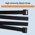 thumbnail image 3 of Children Gymnastic Rings Exercise Strength Training Equipment Pull Up Ring Fitness Ring with Strap Safe Load Bearing 200KG, 3 of 8