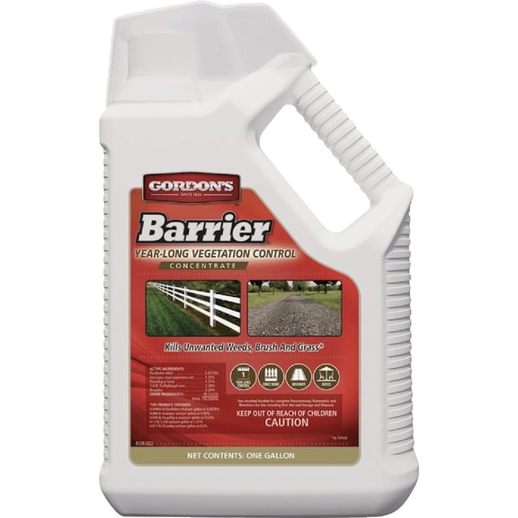 Gordon's Barrier Brush/Grass/Weed Herbicide Concentrate 1 gal