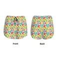 thumbnail image 3 of KLL colorful easter eggs Pattern Shorts Women,Athletic Shorts High Waisted Running Shorts Pocket Sporty Short Gym Elastic Workout Shorts-XX-Large, 3 of 7