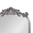 thumbnail image 4 of Kate and Laurel Arendahl Glam Table Mirror, 12 x 18, Silver, Traditional Chic Mirror for Wall, 4 of 10