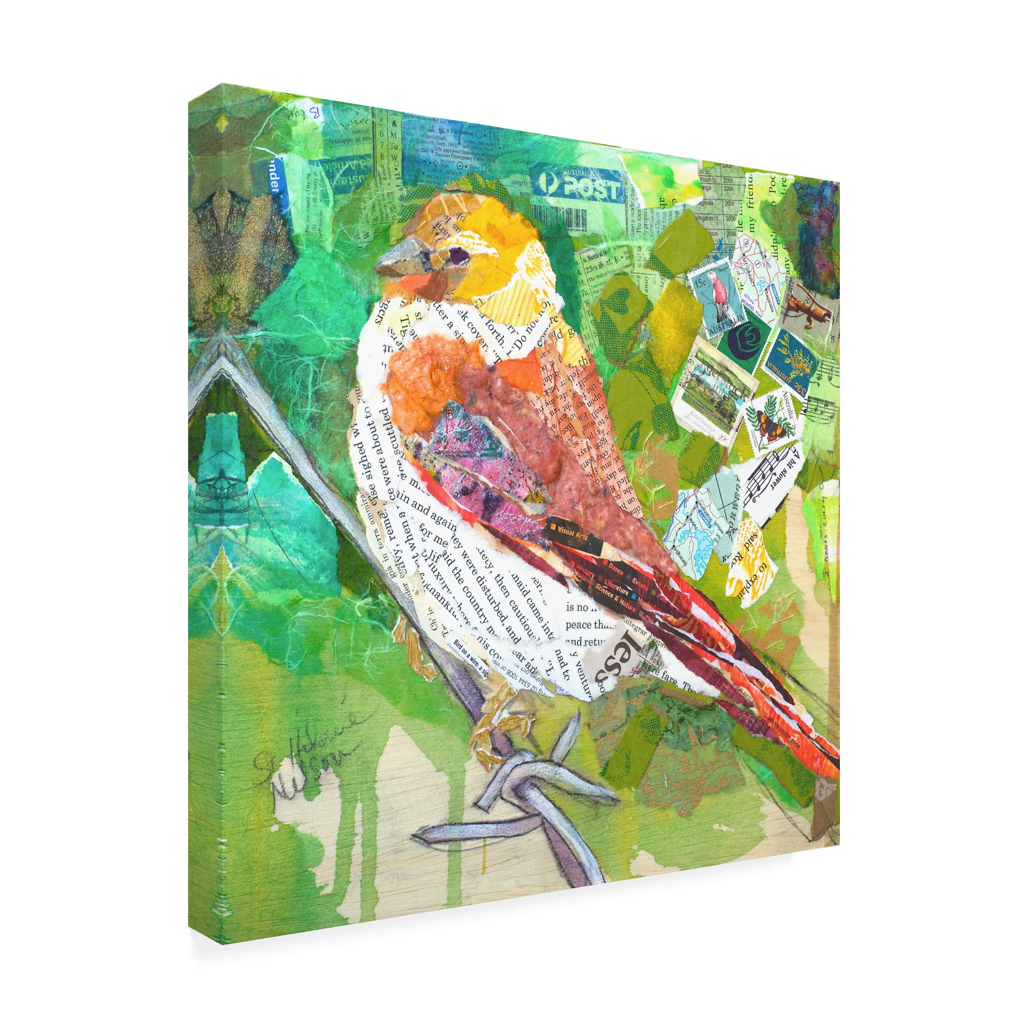 Trademark Fine Art 'Signs of Spring IV' Canvas Art by Elizabeth St. Hilaire