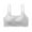 Gray, variant on JIUKE Bras for Women Adjustable Spaghetti Strap Wireless Smoothing Seamless Pullover Everyday Bras