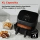 thumbnail image 4 of Instant VersaZone 9QT Air Fryer, 8-in-1 Functions with EvenCrisp Technology, Crisps, Broils, Bakes, Roasts, Dehydrates, Reheats at Same or Different Temperature, from the Makers of Instant Pot, Black, 4 of 5