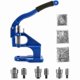 thumbnail image 1 of Eyelet Press, Eyelet Punching Machine Eyelet Press with 3 Dies and 1500 Eyelets, for Leather Textile.., 1 of 5