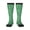 3 Black, variant on Alligator Skin Green Texture Pattern Knee High Socks for Women Long Leg Warmers Socks