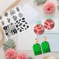 thumbnail image 5 of Polymer Clay Texture Sheets Leaves and Flowers Pattern Silicone Clay Texture Mat Botany Clear Silicone Molding Pattern Sheets DIY, 5 of 9