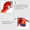 thumbnail image 1 of LAFGUR Universal Motorcycle Hydraulic Brake Clutch Master Cylinder Reservoir Levers Set, 1 of 8