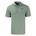thumbnail image 2 of Men's Cutter & Buck Green New York Jets Primary Logo Forge Eco Double Stripe Stretch Recycled Polo, 2 of 3