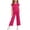 Hot Pink, variant on Girls Tracksuit Full Set 2 Piece Kids Shorts Sleeve Loose T Shirts And Pants with Pockets Sets, Casual Solid Color Co Ord Outfit, Summer Tees Y2K Streetwear, School Clothes Hot Pink 13-14 Years
