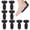 Black, variant on 4 Pair Heel Protectors for Shoes, Anti-slip Heel Liners,Shoes Cushion Inserts Pads - for Women Men Wedding Party Outdoor Dancing Travel Commuting