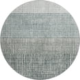 thumbnail image 2 of Addison Rugs Mayfield Premium Machine Washable Transitional Geometric Aqua Round Rug, 8' x 8', 2 of 6
