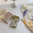 thumbnail image 6 of Vintage Sheer Socks,Summer Transparent Flower Ankle Socks,Thin Mesh Lace Elastic Jacquard Glass Silk Socks, 6 of 7