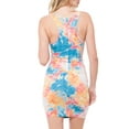 thumbnail image 4 of MixMatchy Women's Sleeveless Tie-dye Slim Fit Dress, 4 of 7