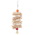 thumbnail image 1 of Household Pet Parrot Hanging Toy Anti-scratch Bird Chewing Toy Natural Parakeet Foraging Toy, 1 of 1