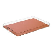 Fishnet Orchid Rect. Tray