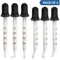 thumbnail image 5 of MEDca Reusable Disposable 1 mL Glass Dropper & Bottles with Straight & Bent Tip - 6 Pack, 5 of 10
