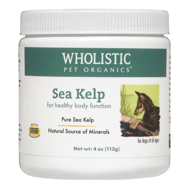 Wholistic Pet Organics Sea Kelp Healthy Body Function Dog Supplement, 4