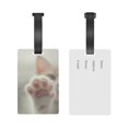 thumbnail image 5 of Sikiie Raindrop Kitten Paw Luggage Tags Privacy Cover ID Label Suitcase Tags Identifiers For School Bags,Suitcases, 5 of 7