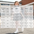 thumbnail image 3 of Cotton Two Piece Skirt Set for Girls Summer Puff Sleeve Collared Top Plaid Skirt Bow Tie Preppy School Uniform Outfit for Class Photos Party Recital, 3 of 6