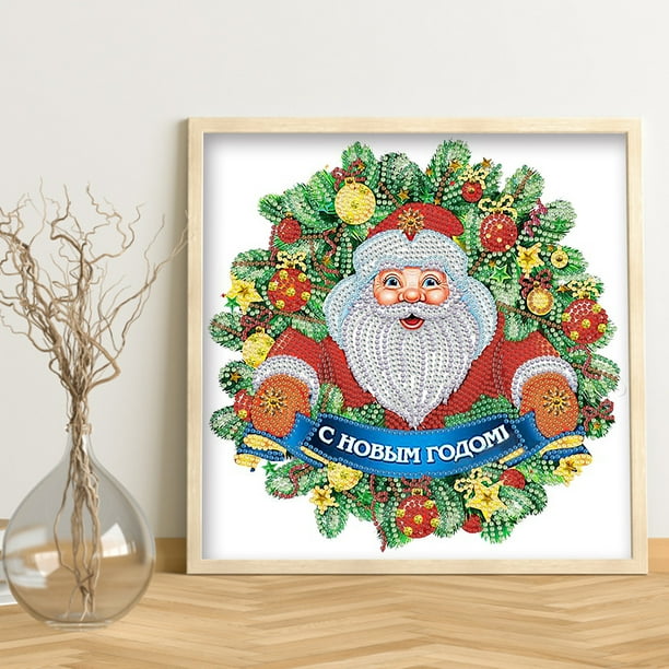 Cuadros Decorativos Navidad guirnaldas parte especial en forma de taladro diamante pintura DIY mosaico imagen Ndcxsfigh Nuevos Originales