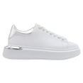 thumbnail image 2 of Tenis con cordones Exterior Piel vegana Color Blanco Para Mujer De RBCOLLECTION, 2 of 3