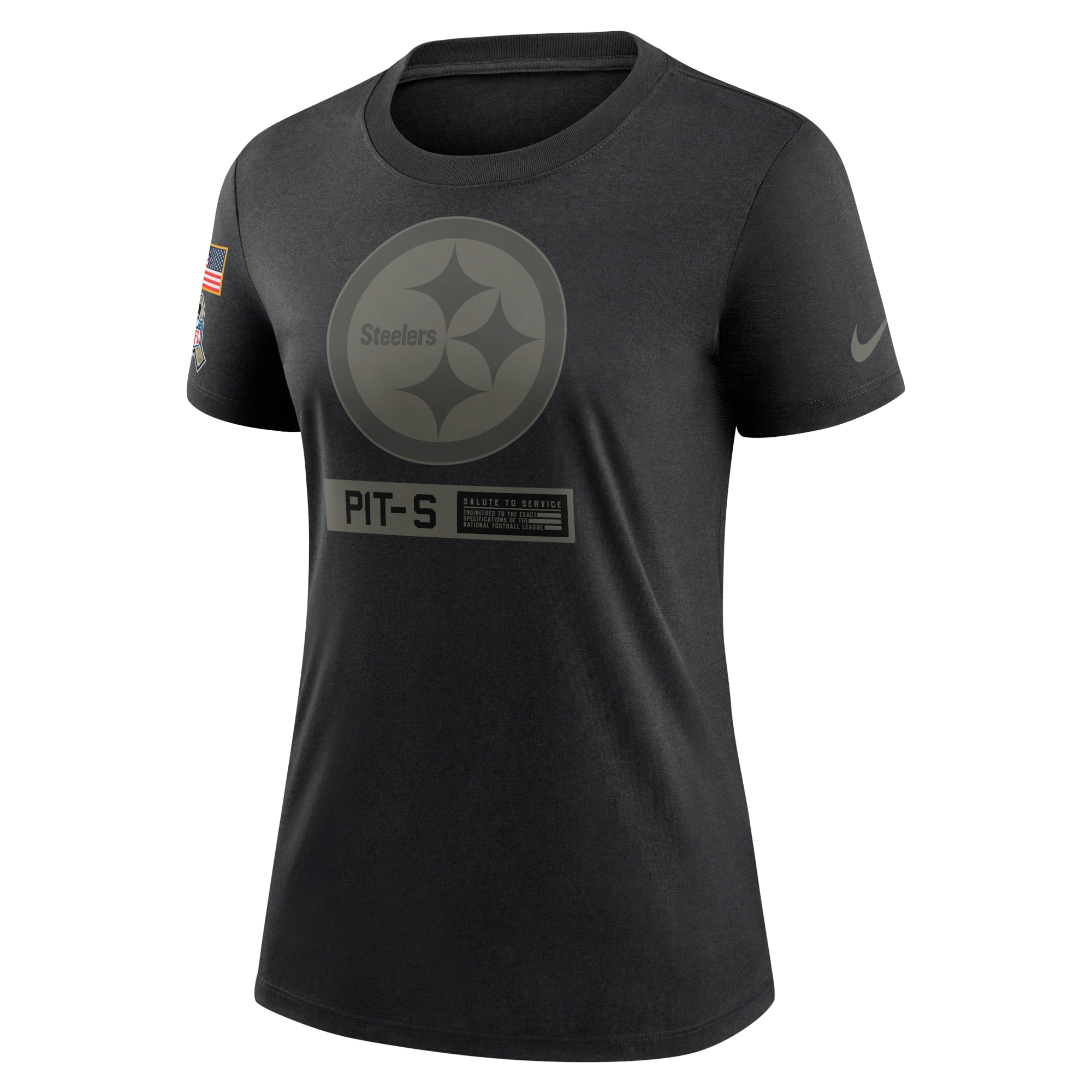 salute to service steelers women's