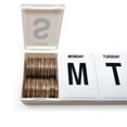 thumbnail image 7 of Pill Thing Jumbo Weekly 11" Pill Organizer, Holds 7 Days of Medication, 2 Pack, 7 of 7