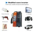 thumbnail image 3 of Inverter Car 2000W Peak Power Multifunctional Automotive Universal DC 12V To 220V Multiple Protection Inverters, 3 of 5